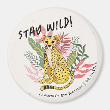 Uitnodiging voor alle feestbeesten Cheetah verjaar