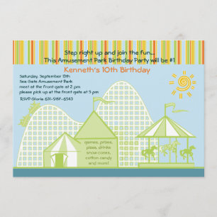 Uitnodiging voor Amusement Park