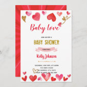 uitnodiging voor baby (Voorkant / Achterkant)