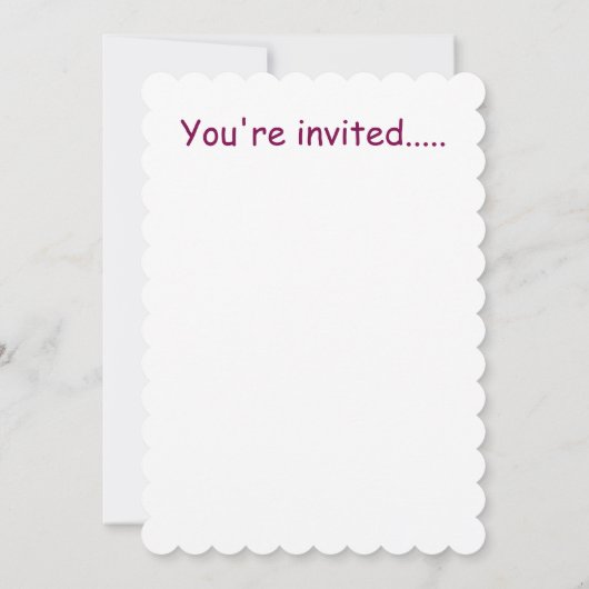 Uitnodiging voor Baby Meisje Douche (Achterkant)