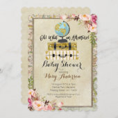 Uitnodiging voor  Baby shower (Voorkant / Achterkant)