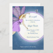 uitnodiging voor Baby shower (Voorkant / Achterkant)