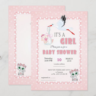 Uitnodiging voor baby shower, het is een jongen