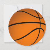 Uitnodiging voor basketbalfeest (Achterkant)