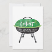 Uitnodiging voor BBQ-feestje (Voorkant)