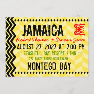 Uitnodiging voor bestemming JAMAICA