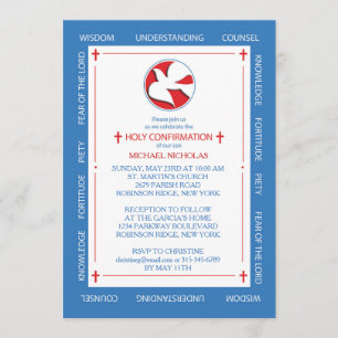 Uitnodiging voor bevestiging Spirit Gifts op Borde