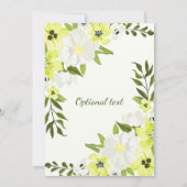 Uitnodiging voor bewerkbaar Afstuderen (Achterkant)