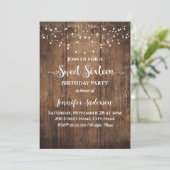 Uitnodiging voor bijtend hout (Staand voorkant)