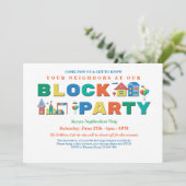 Uitnodiging voor blokkering op maat (Staand voorkant)