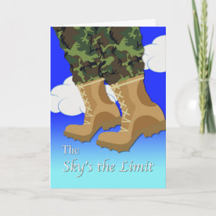 Uitnodiging voor Boot Camp Send Off Party Camoufla