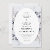 Uitnodiging voor botanische winterweddenschappen (Voorkant)