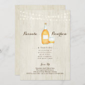 Uitnodiging voor bourbonproeverij (Voorkant / Achterkant)