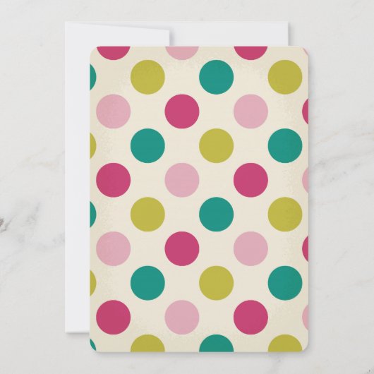 Uitnodiging voor bowling verjaardagsfeest - Meisje (Achterkant)