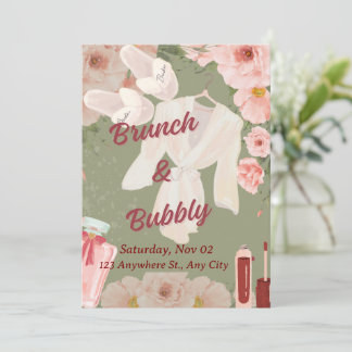 Uitnodiging voor bruidsbrunch