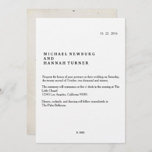  uitnodiging voor bruiloft