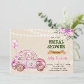 Uitnodiging voor bruiloft (Staand voorkant)