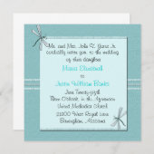 uitnodiging voor bruiloft (Voorkant / Achterkant)