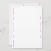 Uitnodiging voor bruiloft - Gelukkig ooit na Uitno (Achterkant)