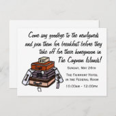 Uitnodiging voor Bruiloftsontbijt (Voorkant / Achterkant)