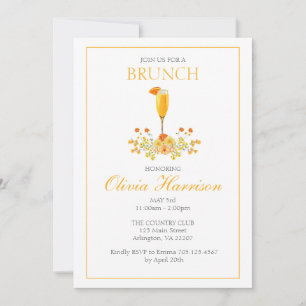 Uitnodiging voor Brunch, Uitnodiging voor Bruidsbr