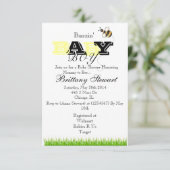 Uitnodiging voor bubbelbijen (Staand voorkant)