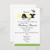 Uitnodiging voor bubbelbijen (Voorkant / Achterkant)