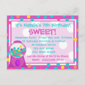 Uitnodiging voor bubbelgumbehandeling (Voorkant)