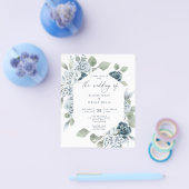 Uitnodiging voor budgetweddenschappen | flyer (Enkel)