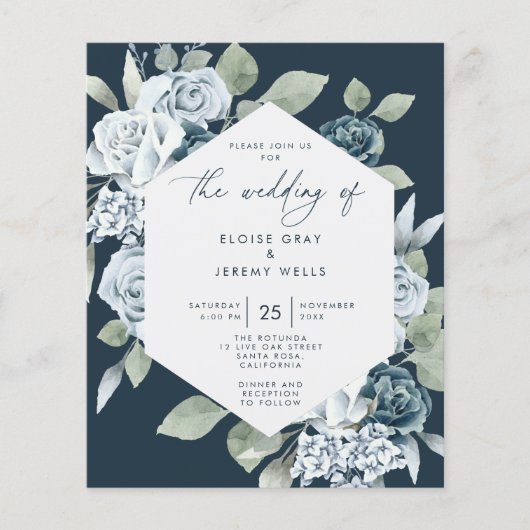 Uitnodiging voor budgetweddenschappen | Flyer (Voorkant)