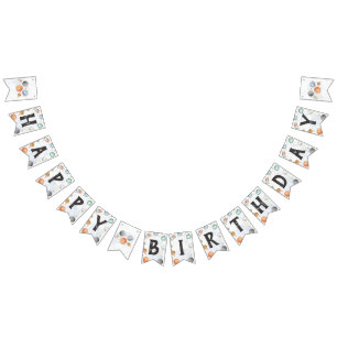 Uitnodiging voor buitenruimtevaart op zaterdag, pl vlaggetjes