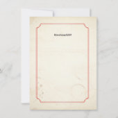  uitnodiging voor carnival Ferris (Achterkant)