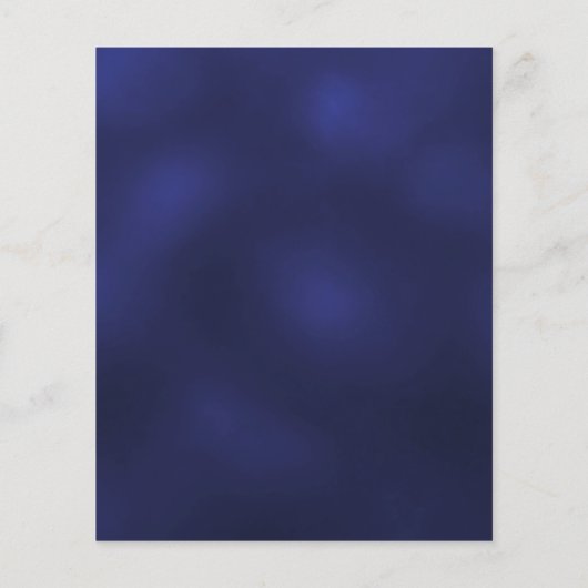 Uitnodiging voor casino-avond blauwe gouden verjaa (Achterkant)