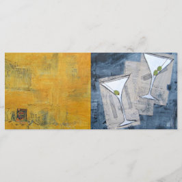 Uitnodiging voor Cocktail Art Party