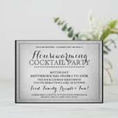  uitnodiging voor Cocktail-cocktail bij opwarming (Staand voorkant)