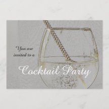  uitnodiging voor cocktailparty