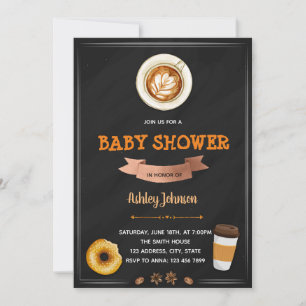 Uitnodiging voor Coffee And Cravings babyborrel