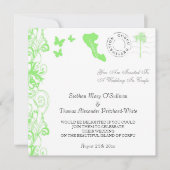 uitnodiging voor Corfu Wedding (Voorkant)