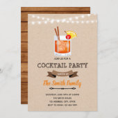 Uitnodiging voor costaartfeestdag (Voorkant / Achterkant)