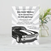 Uitnodiging voor Cruisefeestje (Staand voorkant)