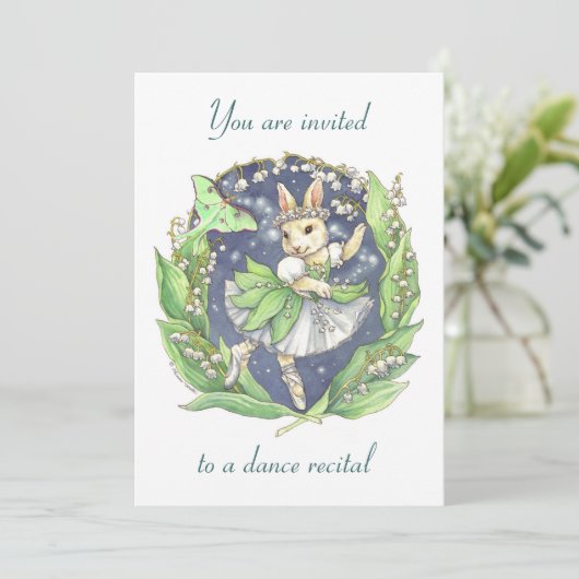 uitnodiging voor dansoverweging (Staand voorkant)