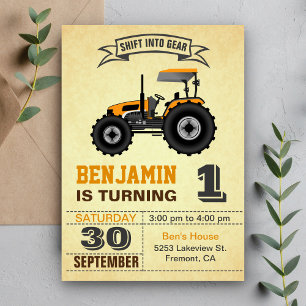 Uitnodiging voor de 1e verjaardag van Orange Farm