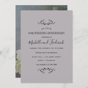 Uitnodiging voor de 60e Diamond Jubileum Party