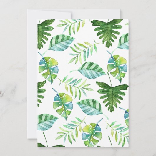 Uitnodiging voor de baby shower van de Kleine Prin (Achterkant)