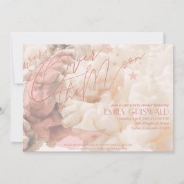 Uitnodiging voor de Baby Shower van Moon Girl