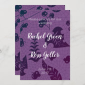  uitnodiging voor de bruiloft (Voorkant / Achterkant)