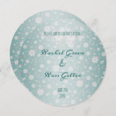  uitnodiging voor de bruiloft (Voorkant / Achterkant)