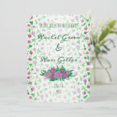  uitnodiging voor de bruiloft (Staand voorkant)