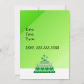 Uitnodiging voor de dag van de St. Patrick (Achterkant)