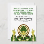 Uitnodiging voor de dag van de St. Patrick (Voorkant)